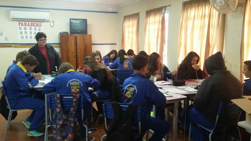Alunos de Alpestre têm lições de empreendedorismo na escola (Foto: SEBRAE/RS)