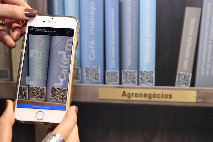 Leitor de QRCode é um diferencial do aplicativo (Foto: Marcos Nagelstein / Agência Preview)