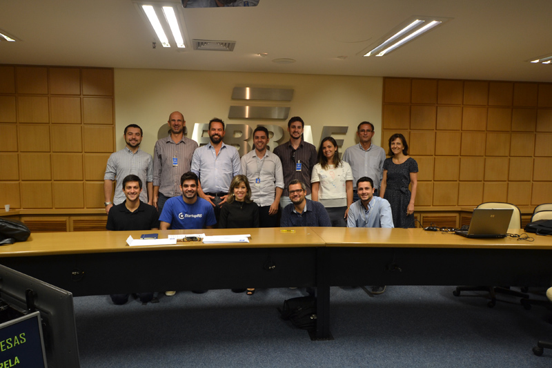 A banca que escolheu as 15 startups reuniu-se na tarde desta terça-feira (Foto: SEBRAE/RS)