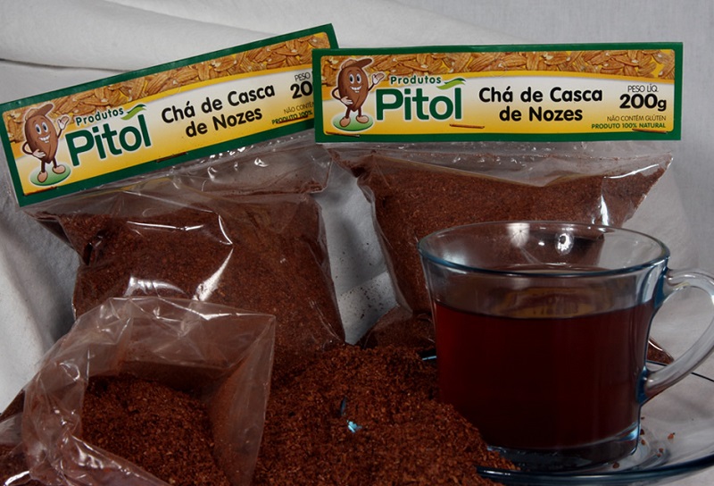Uma das empresas beneficiadas é a Nozes Pitol, que usou o recurso para pesquisas com a casca (Foto: Divulgação)
