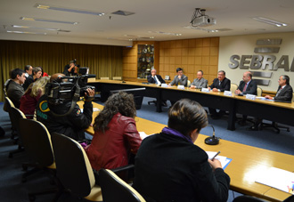 Coletiva de imprensa (Foto: Sebrae/RS)