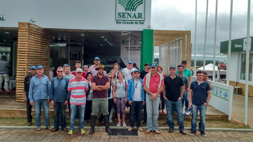 Grupo de São José do Ouro presente na Expodireto 2016 (Foto: SEBRAE/RS)
