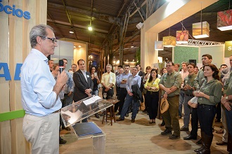 O diretor-superintendente do SEBRAE/RS (em destaque) destacou a importância da qualificação da produção gaúcha (Foto: Fagner Almeida)