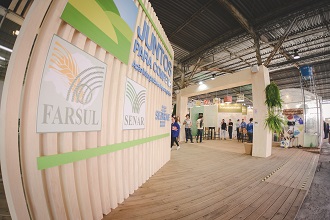 Produtores conhecerão, entre outras coisas, o estande Juntos para Competir na Expointer (Foto: Fagner Almeida)