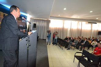 Elivir Desiam abriu o evento em Novo Hamburgo (Foto: SEBRAE/RS)