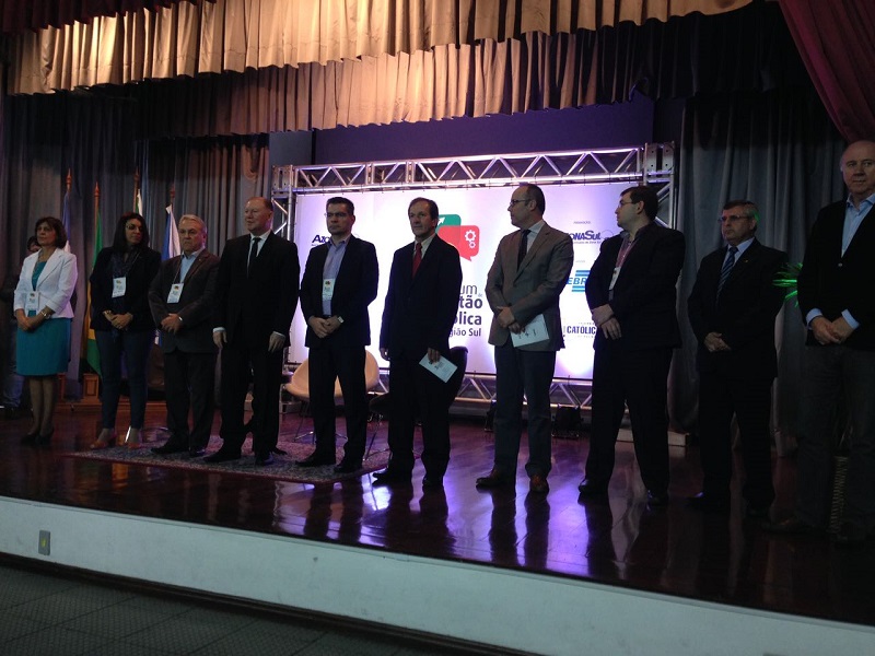 Lideres estaduais e regionais participam do evento em Pelotas (Foto: SEBRAE/RS)