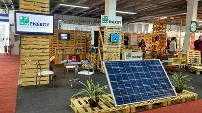 Espaço das empresas gaúchas na Construsul (Foto: Divulgação)