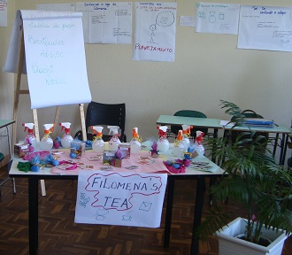 Atividades práticas realizadas durante o curso (Foto: SMEC Ilópolis / Divulgação)