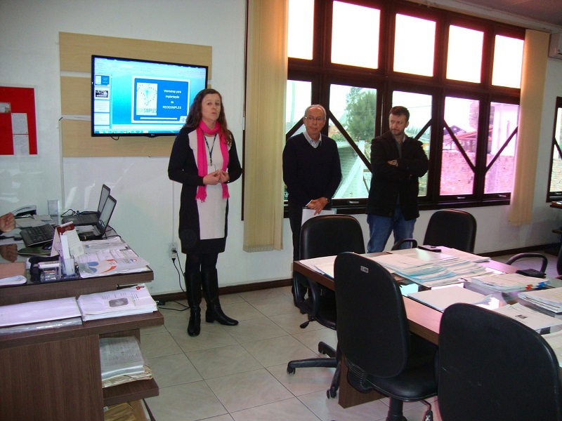 Paula Nicolini, representante do SEBRAE/RS no evento (Foto: SEBRAE/RS)