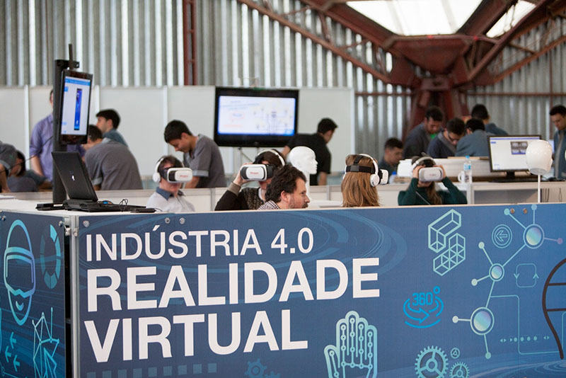 Indústria 4.0: realidade à disposição dos visitantes na Mercopar (Foto Edu Rocha)