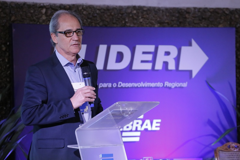 O diretor-superintendente do SEBRAE/RS, Derly Fialho (Foto: Claiton Dornelles)