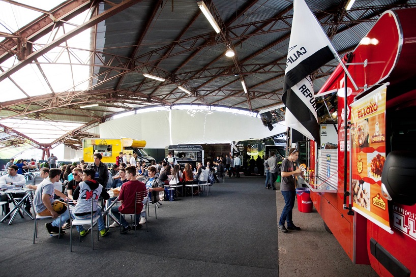 Food trucks: opção de boa gastronomia na Mercopar (Foto: Eduardo Rocha)