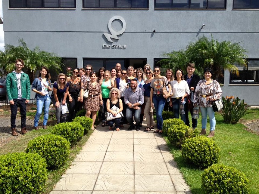 Empreendedores do interior do Estado na indústria De Sírius (Foto: SEBRAE/RS)