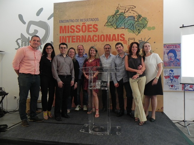 Grupo que esteve na NRA Show (Foto: SEBRAE/RS)