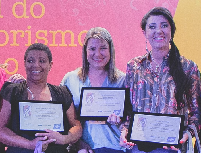 Patrícia, Cristiane e Flávia representarão o RS na etapa nacional da disputa (Foto: SEBRAE/RS)