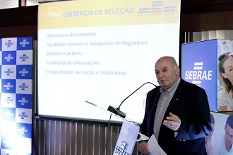 O presidente Carlos Sperotto destacou a importância do prêmio (Foto: Marco Quintana)