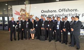 Grupo de empresários gaúchos em Houston (Foto: SEBRAE/RS)