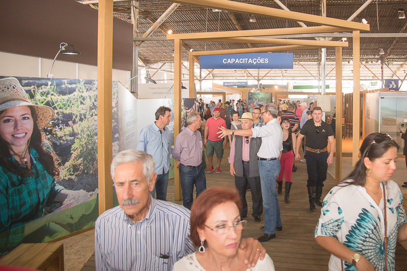 Até as 17h deste sábado, mais de 600 registros de visitação haviam sido computados no espaço (Foto: Fagner Almeida)
