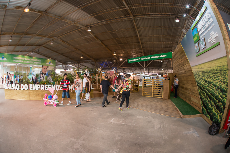 Durante os nove dias da mostra, o Salão do Empreendedor Rural contou com extensa programação (Foto: Fagner Almeida)