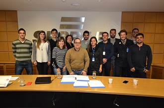 Banca que avaliou os trabalhos na Sede do SEBRAE/RS (Foto: SEBRAE/RS)