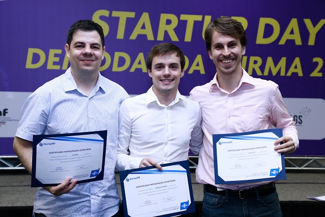 Representantes das startups Sou Mãe, Planejei e Shoptutor foram reconhecidos (Foto: João Alves)