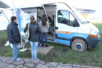 Unidades móveis levam orientação e apoio aos Microempreendedores Individuais (Foto: Divulgação)
